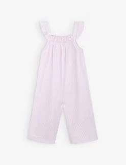 Striped Cotton Jumpsuit 18 Months - 6 Years