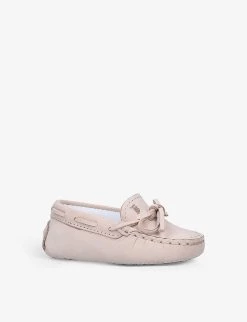 Gommino Lace-up Suede Driving Shoes 0-1 Years -Kid Couture R03993415 BEIGE ALT02