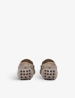 Gommino Logo-embossed Suede Driving Shoes 2-5 Years 7 Gommino Logo-embossed Suede Driving Shoes 2-5 Years -Kid Couture R03993425 BEIGE ALT03