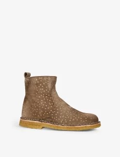Bailey Star Suede Boots 2-5 Years -Kid Couture R03997297 BROWN ALT02