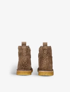 Bailey Star Suede Boots 2-5 Years -Kid Couture R03997297 BROWN ALT03