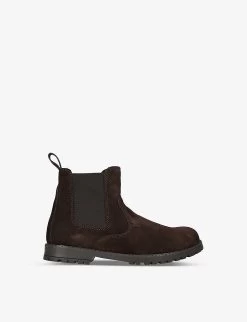 Oscar Suede Chelsea Boots 8-10 Years