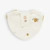 Cherry-embroidered Organic-cotton Bibs Pack Of Two