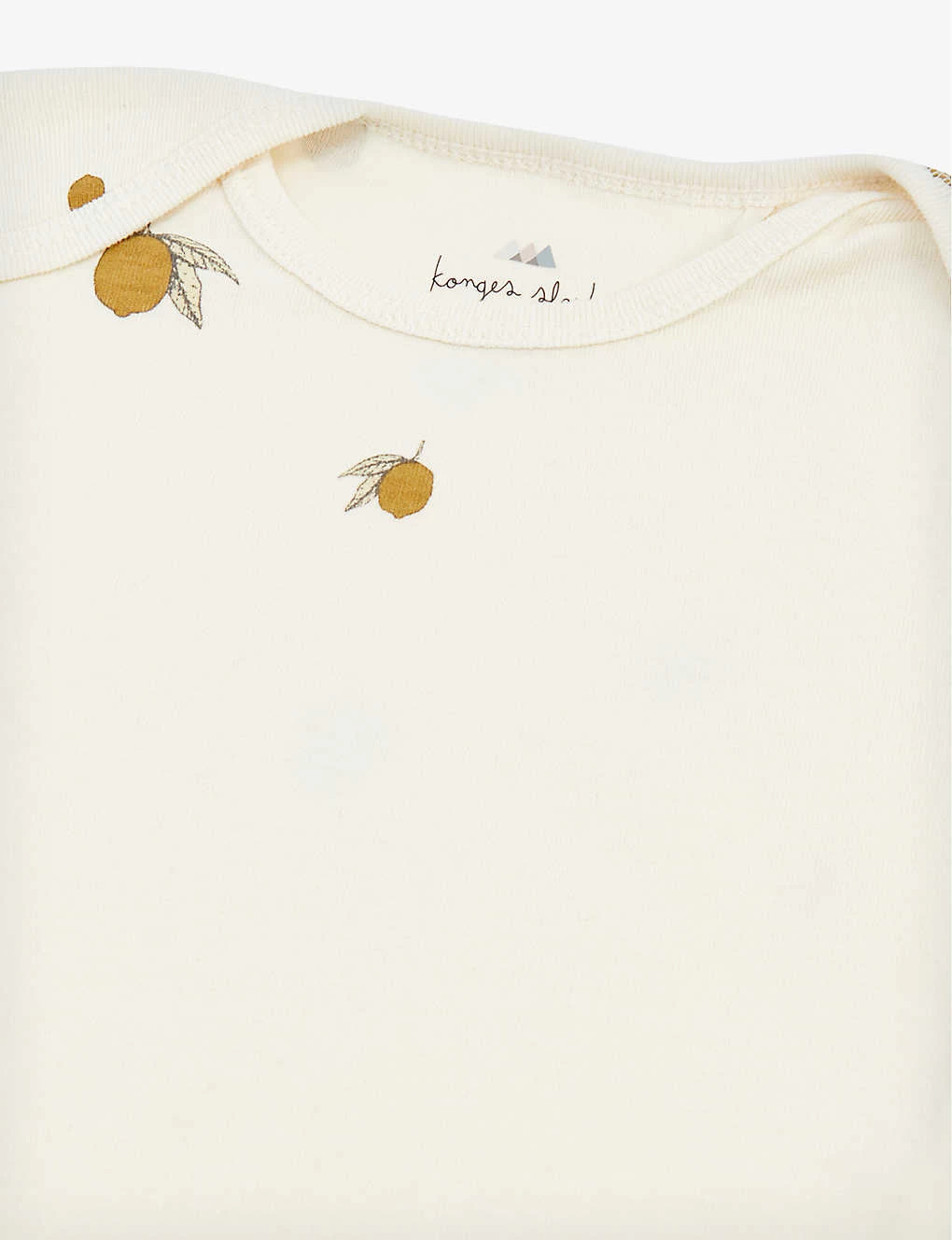 Lemon-print Stretch-cotton Bodysuit 9-18 Months 2 Lemon-print Stretch-cotton Bodysuit 9-18 Months - Image 2