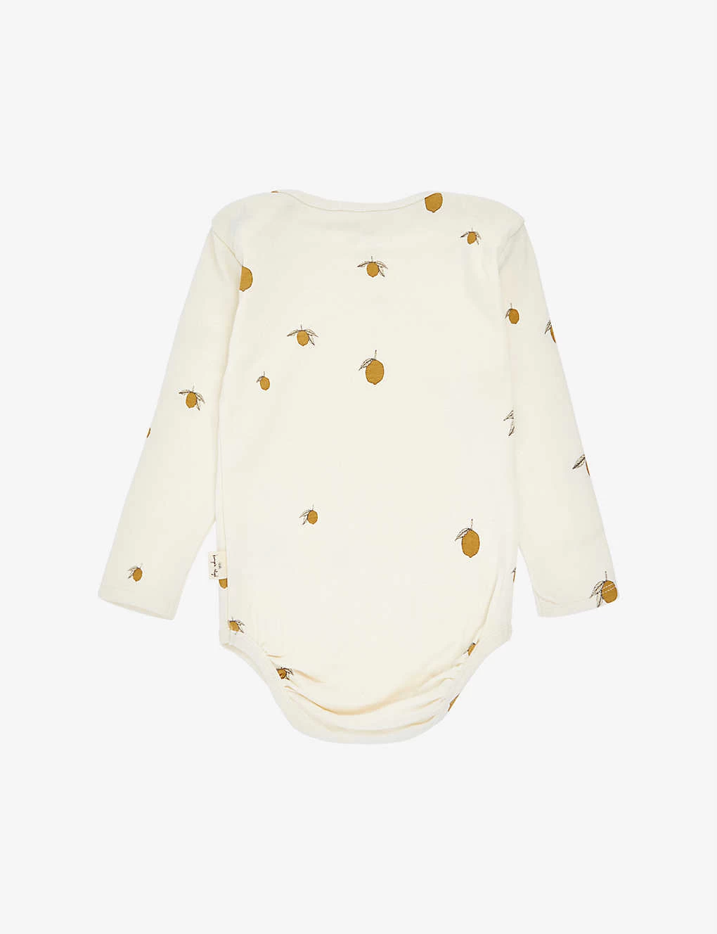 Lemon-print Stretch-cotton Bodysuit 9-18 Months 3 Lemon-print Stretch-cotton Bodysuit 9-18 Months - Image 3