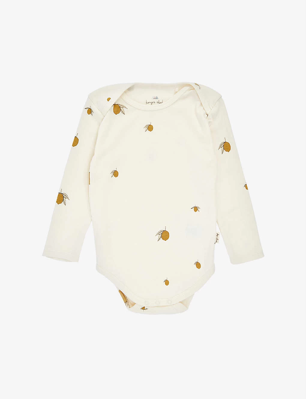 Lemon-print Stretch-cotton Bodysuit 9-18 Months 1 Lemon-print Stretch-cotton Bodysuit 9-18 Months
