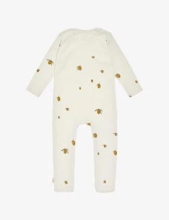 Lemon-print Organic-cotton Jersey Romper 9-18 Months 5 Lemon-print Organic-cotton Jersey Romper 9-18 Months -Kid Couture R03999194 LEMON ALT02