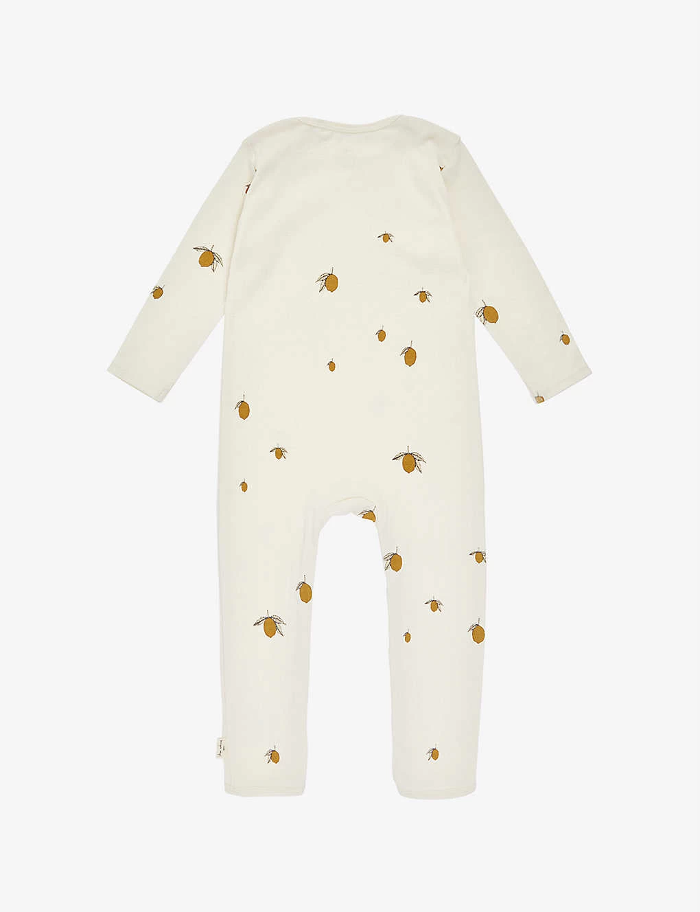 Lemon-print Organic-cotton Jersey Romper 9-18 Months 3 Lemon-print Organic-cotton Jersey Romper 9-18 Months - Image 3