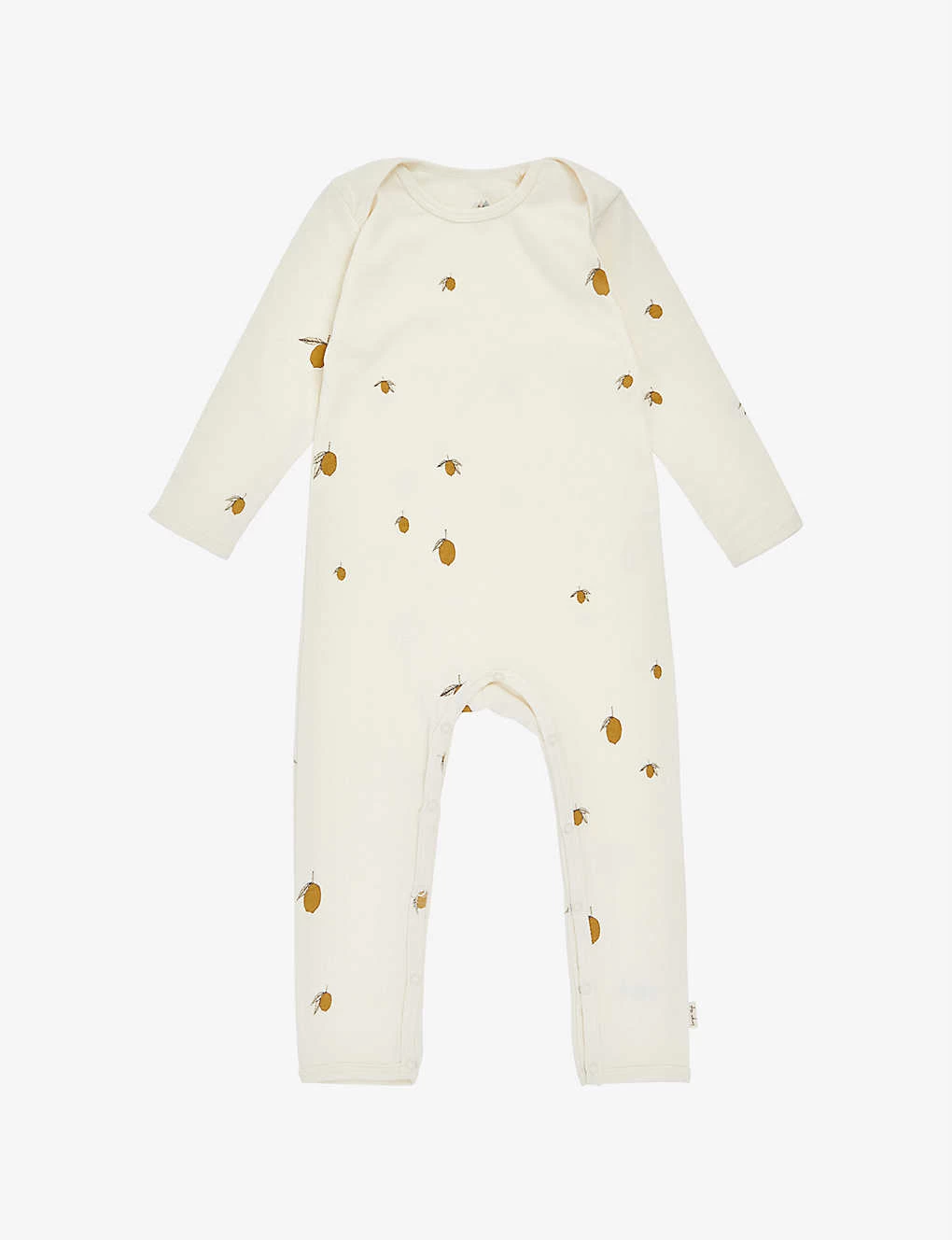 Lemon-print Organic-cotton Jersey Romper 9-18 Months 1 Lemon-print Organic-cotton Jersey Romper 9-18 Months