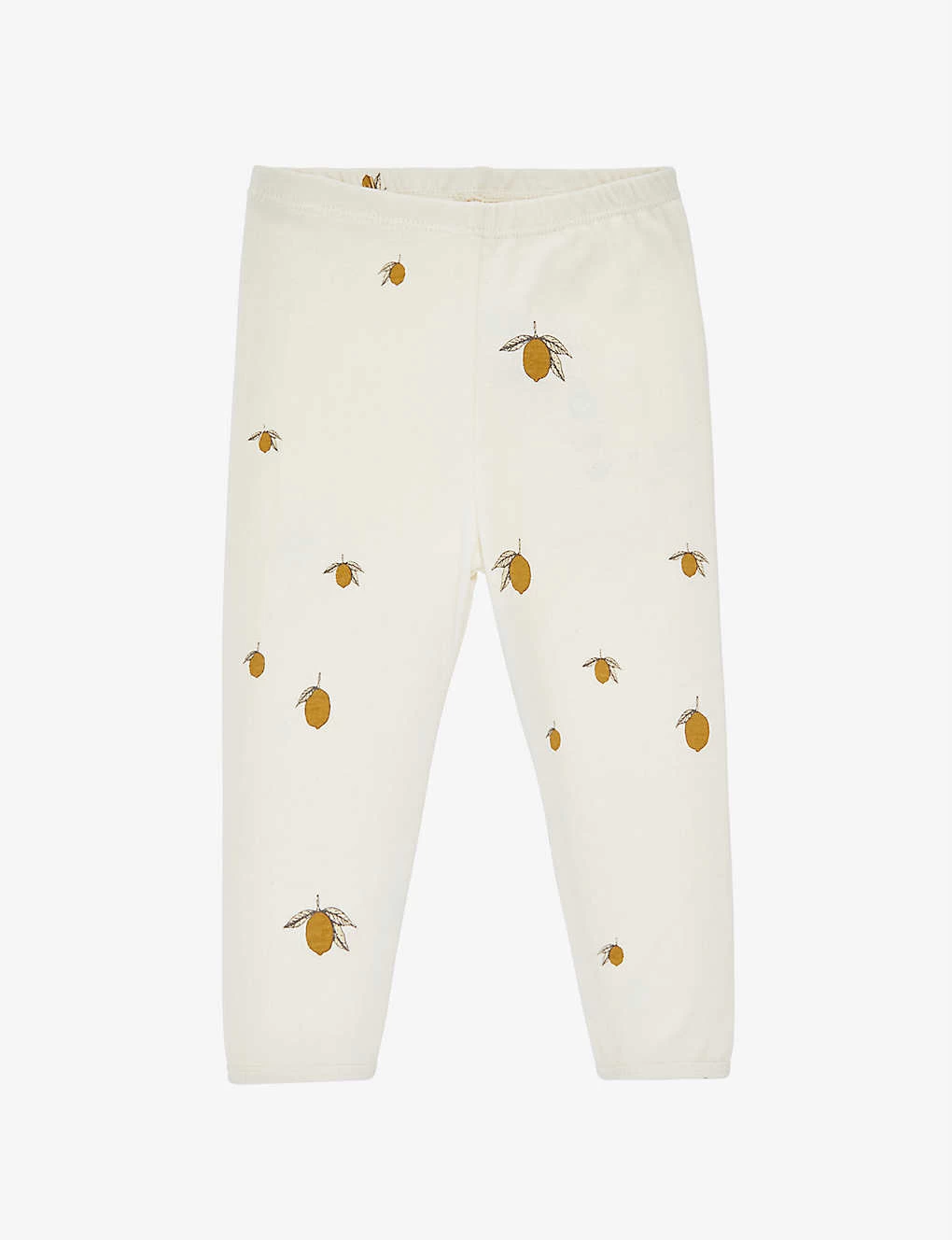 Cherry-print Elasticated Organic-cotton Leggings 0-3 Months 1 Cherry-print Elasticated Organic-cotton Leggings 0-3 Months