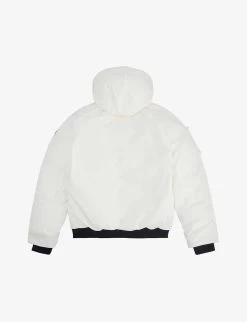 Canada Goose Rundle Hooded Shell-down Bomber Jacket 7-16 Years -Kid Couture R03999643 NORTHSTARWHITE ALT02