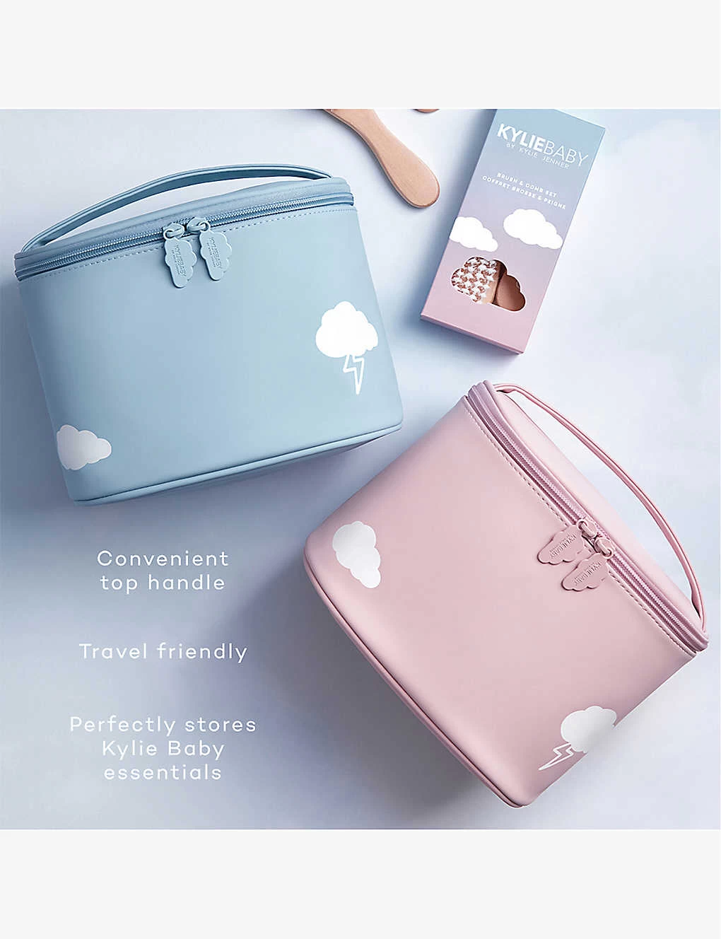 Kylie Baby Logo-print Shell Travel Case 3 Kylie Baby Logo-print Shell Travel Case - Image 3