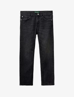Benetton Slim-fit Stretch-denim Jeans 6-14 Years
