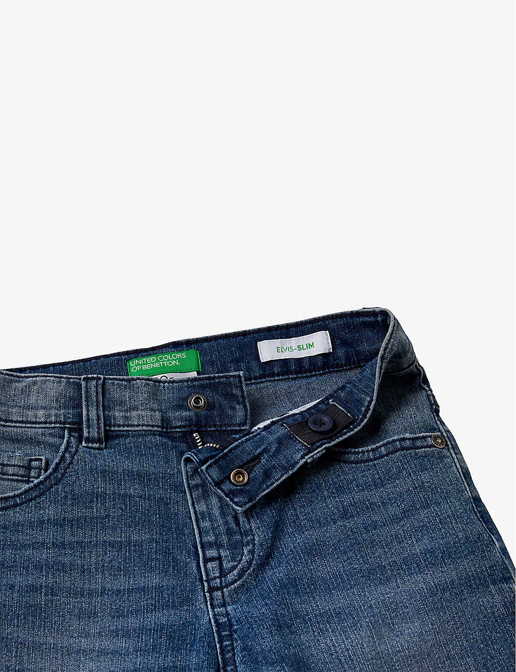 Benetton Slim-fit Stretch-denim Jeans 6-14 Years 2 Benetton Slim-fit Stretch-denim Jeans 6-14 Years - Image 2