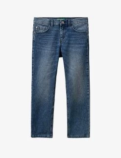 Benetton Slim-fit Stretch-denim Jeans 6-14 Years
