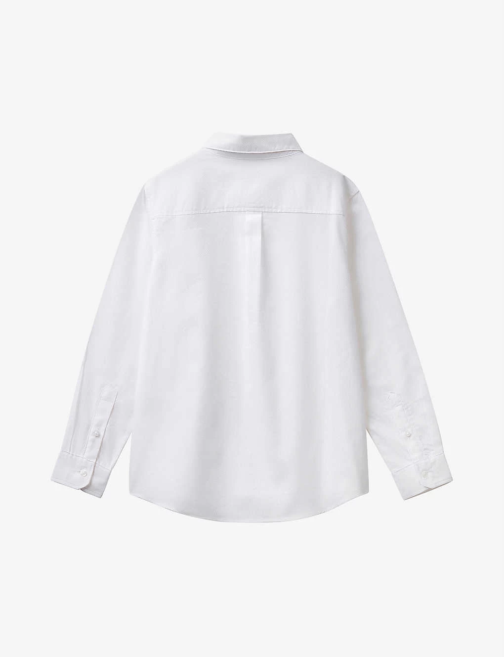 Benetton Smart Button-up Stretch-cotton Shirt 6-14 Years 2 Benetton Smart Button-up Stretch-cotton Shirt 6-14 Years - Image 2