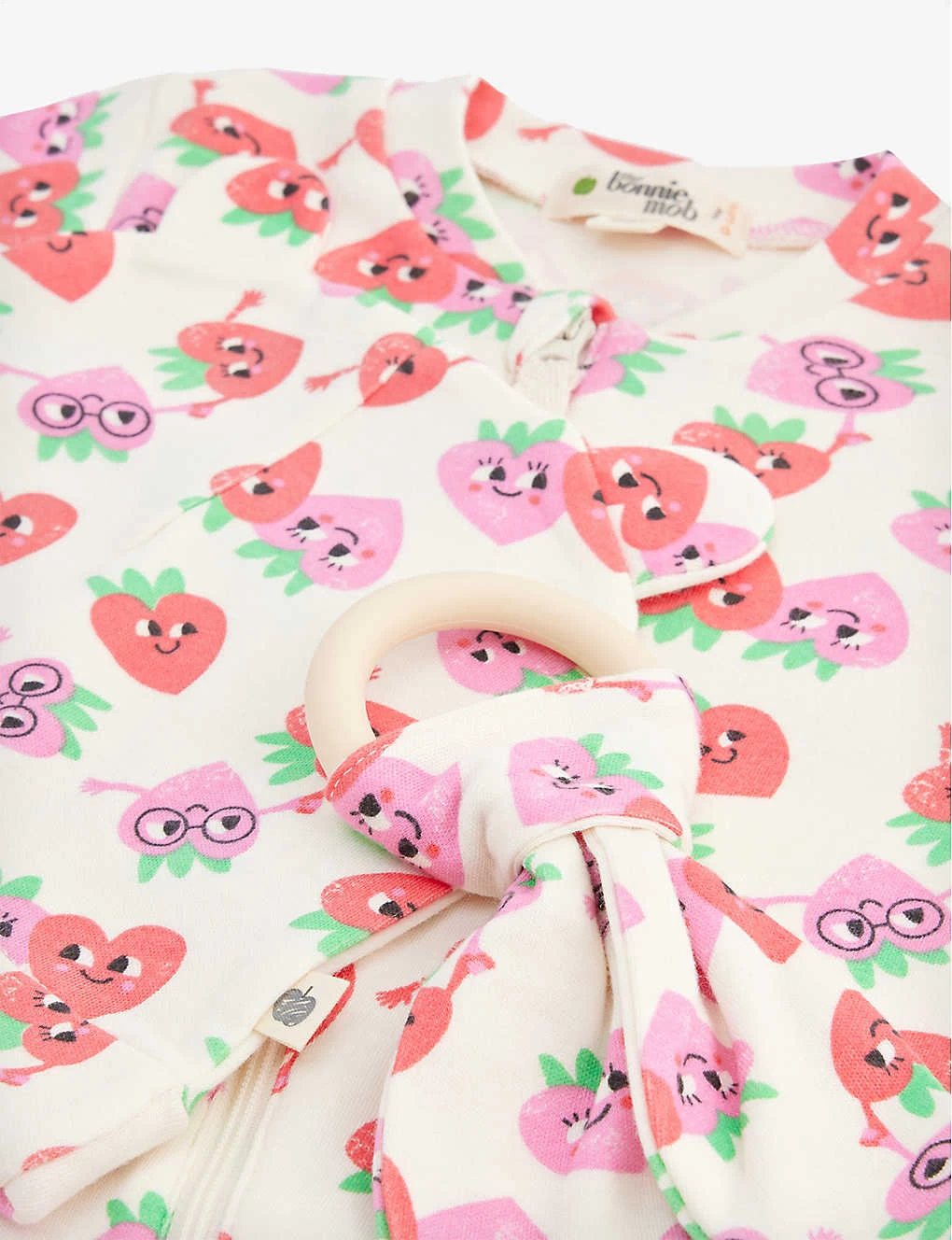 Graphic-print Four-piece Organic Cotton Set 0-12 Months 2 Graphic-print Four-piece Organic Cotton Set 0-12 Months - Image 2