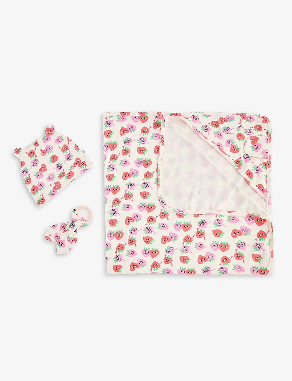 Graphic-print Four-piece Organic Cotton Set 0-12 Months 4 Graphic-print Four-piece Organic Cotton Set 0-12 Months - Image 4