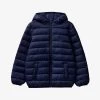 Benetton Logo-embroidered Quilted Shell Puffer Jacket 6-14 Years