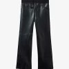 Benetton Flared-leg Mid-rise Faux-leather Trousers 6-14 Years