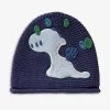 Benetton Dinosaur-appliqué Crochet-detail Knitted Hat 0-18 Months