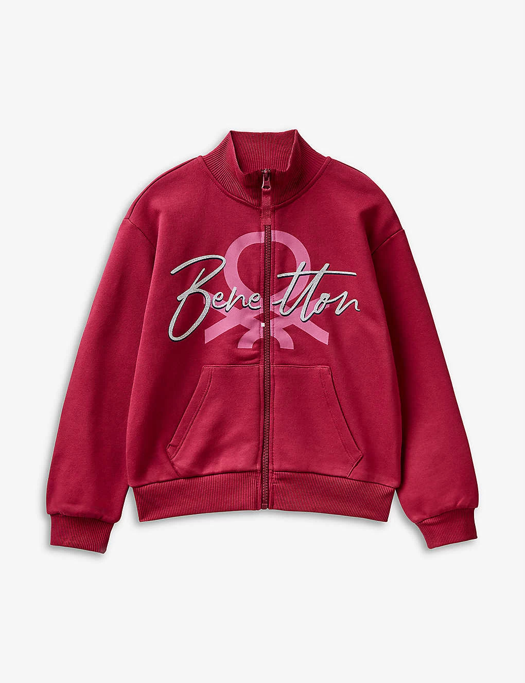 Benetton Logo-print Cotton Sweatshirt 6-14 Years 1 Benetton Logo-print Cotton Sweatshirt 6-14 Years