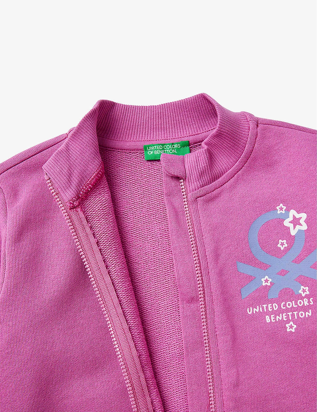 Benetton Logo Graphic-print Cotton Jacket 1-6 Years 2 Benetton Logo Graphic-print Cotton Jacket 1-6 Years - Image 2