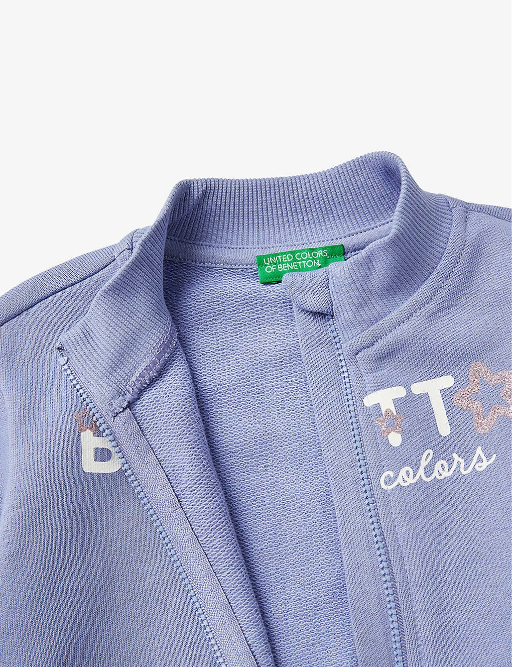 Benetton Logo Graphic-print Cotton Jacket 1-6 Years 2 Benetton Logo Graphic-print Cotton Jacket 1-6 Years - Image 2