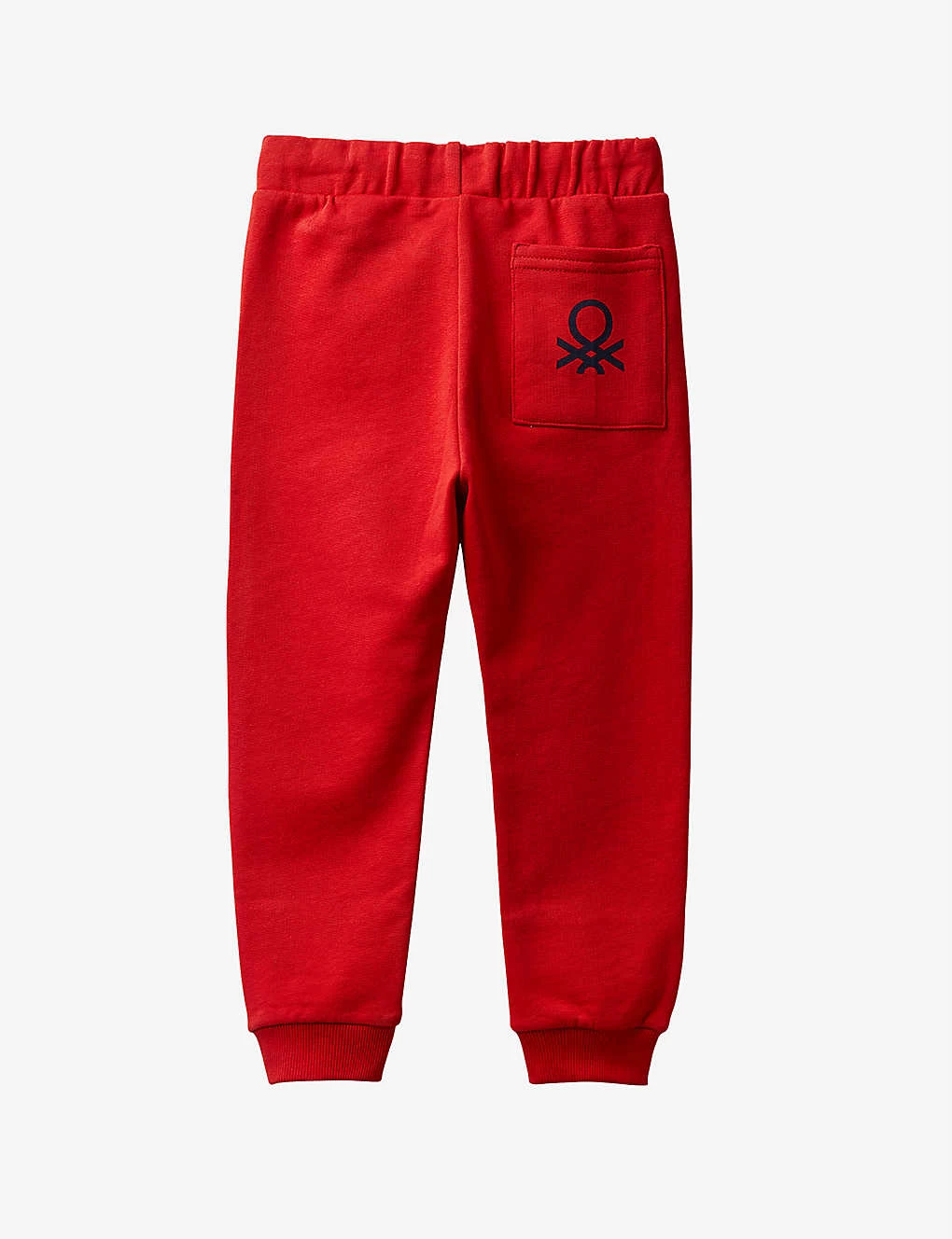 Benetton Logo-embroidered Tapered-leg Organic-cotton Jogging Bottoms 1-6 Years 3 Benetton Logo-embroidered Tapered-leg Organic-cotton Jogging Bottoms 1-6 Years - Image 3