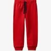 Benetton Logo-embroidered Tapered-leg Organic-cotton Jogging Bottoms 1-6 Years