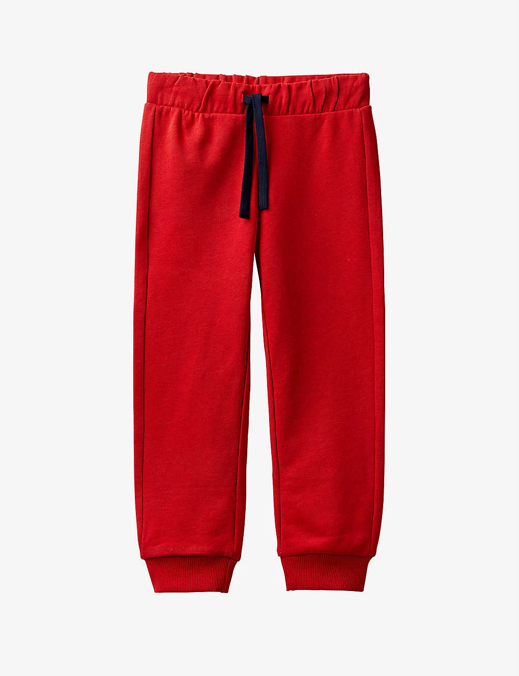 Benetton Logo-embroidered Tapered-leg Organic-cotton Jogging Bottoms 1-6 Years 1 Benetton Logo-embroidered Tapered-leg Organic-cotton Jogging Bottoms 1-6 Years
