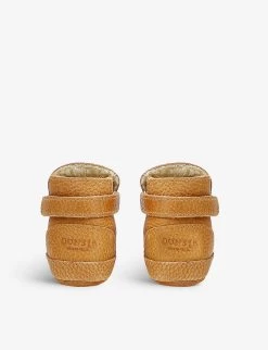 Aggas Gingerbread Leather Boots 0 Months - 2 Years -Kid Couture R04009137 BROWN ALT03