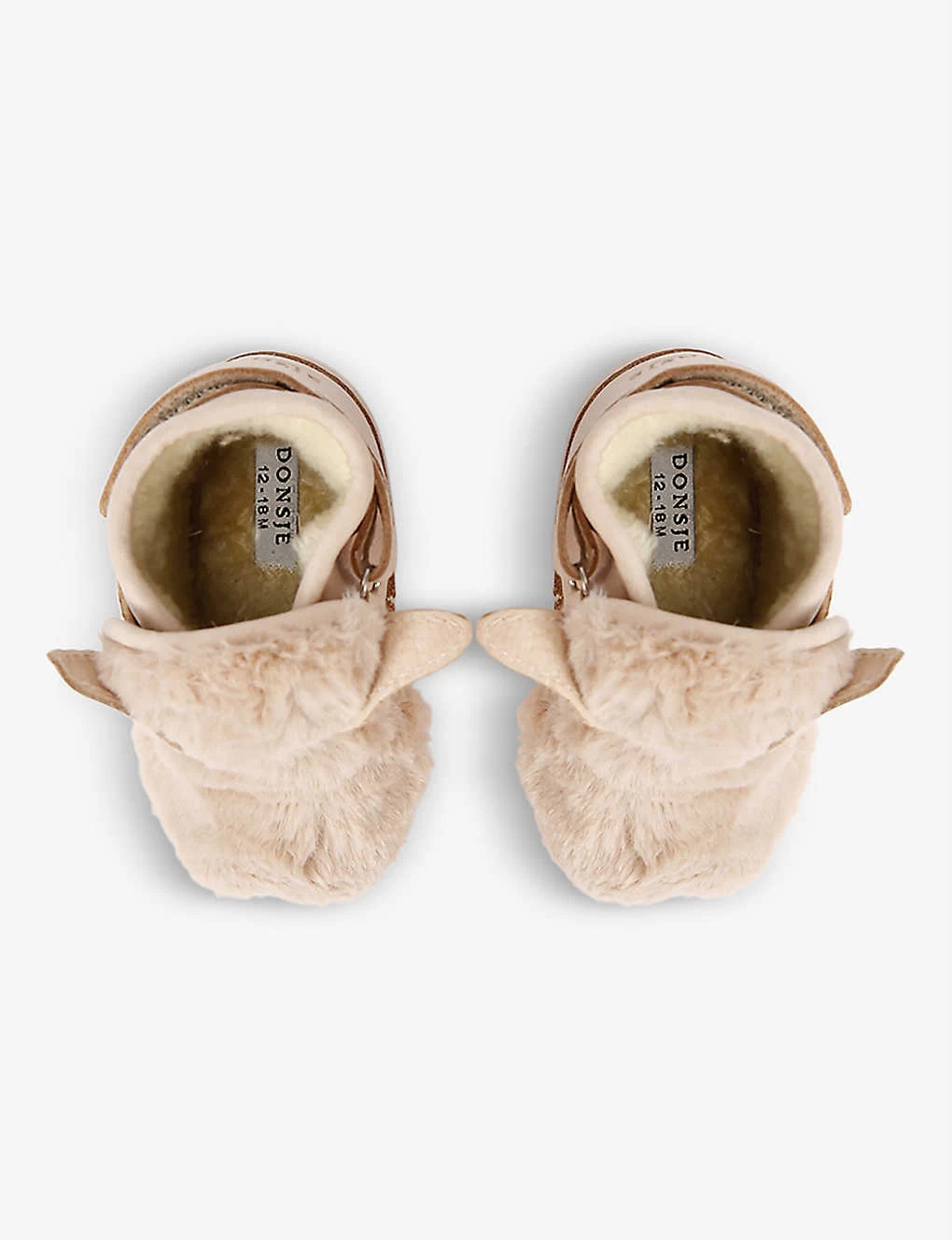 Winter Bunny Leather And Faux-fur Boots 0 Months - 2 Years 2 Winter Bunny Leather And Faux-fur Boots 0 Months - 2 Years - Image 2