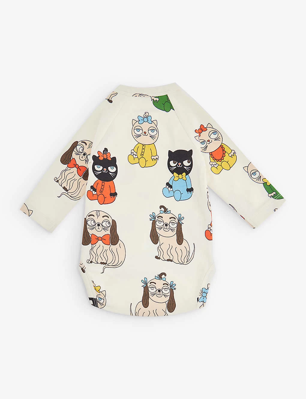 Mini Rodini Minibabies Graphic-pattern Stretch-organic Cotton Bodysuit 0-3 Months 3 Mini Rodini Minibabies Graphic-pattern Stretch-organic Cotton Bodysuit 0-3 Months - Image 3