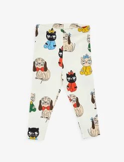 Mini Rodini Graphic-print Stretch-cotton Leggings 1 Month-2 Years