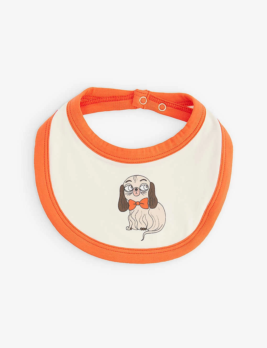 Mini Rodini Mini Babies Graphic-print Stretch-cotton Jersey Bib 1 Mini Rodini Mini Babies Graphic-print Stretch-cotton Jersey Bib