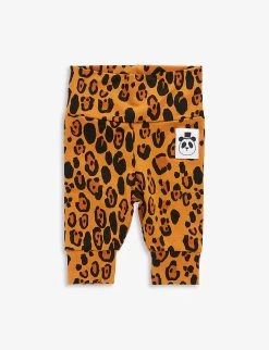 Mini Rodini Leopard-print Stretch-lyocell Leggings 0-3 Months