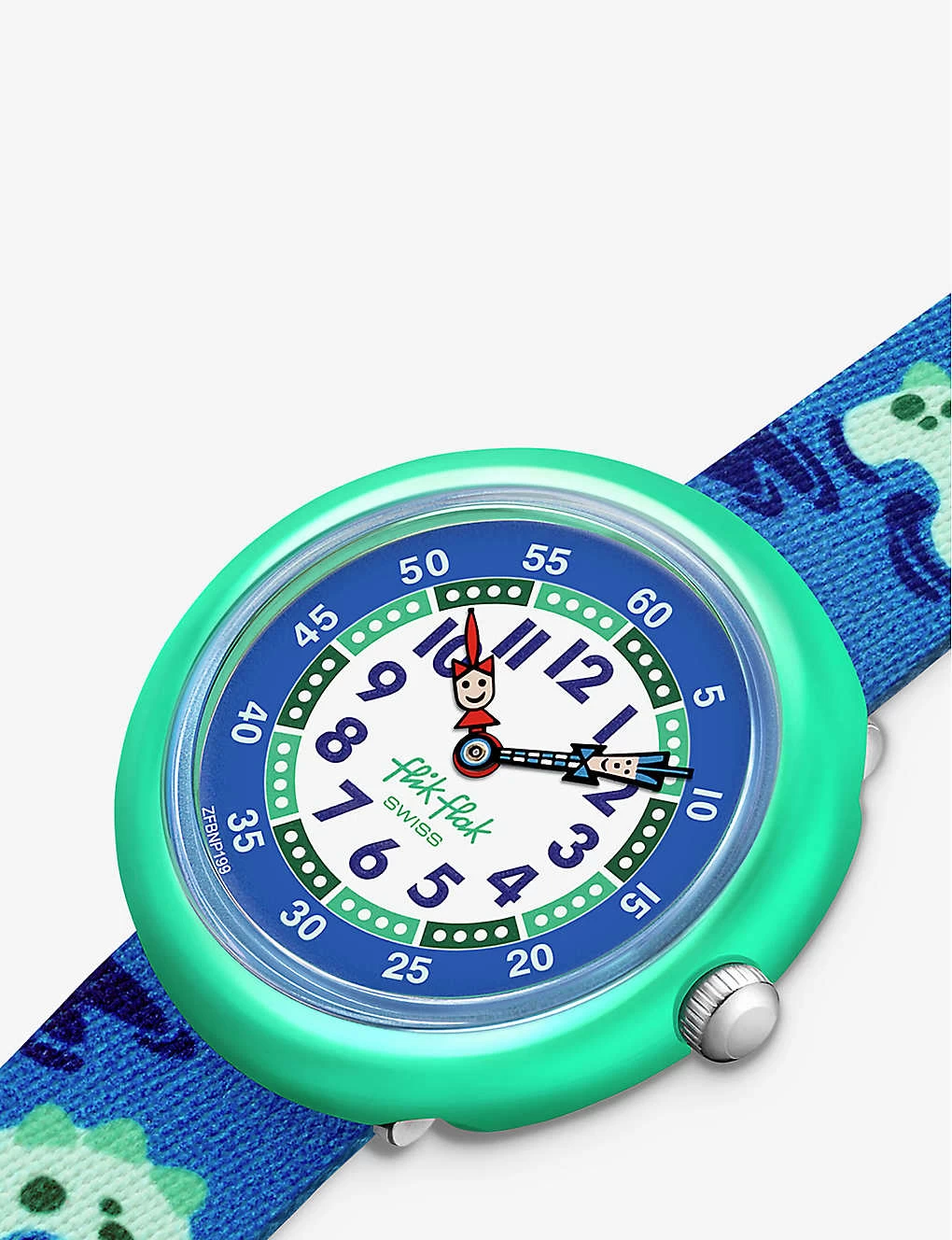 Flik Flak FBNP199 Nessie-ncredible Bio-sourced Plastic Quartz Watch 2 Flik Flak FBNP199 Nessie-ncredible Bio-sourced Plastic Quartz Watch - Image 2