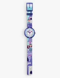 Flik Flak FPNP120 Knighthood Bio-sourced Plastic Quartz Watch -Kid Couture R04010281 ALT02