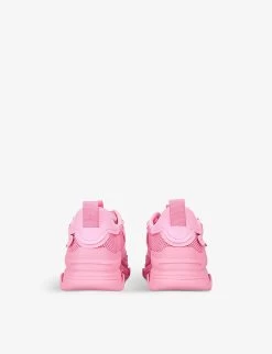 Steve Madden Possession Faux-leather And Mesh Trainers -Kid Couture R04010820 PINK ALT03