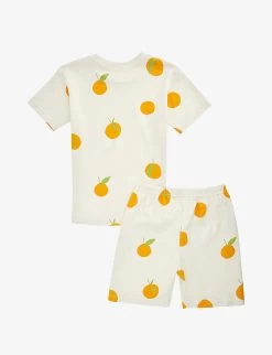 Graphic-print Organic Cotton-jersey Pyjama Set 3-11 Years -Kid Couture R04046640 CLEMENTINE ALT02