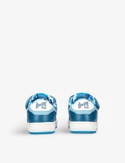 SK8 STA Leather Low-top Trainers 2-7 Years 7 SK8 STA Leather Low-top Trainers 2-7 Years -Kid Couture R04049154 BLUE ALT03