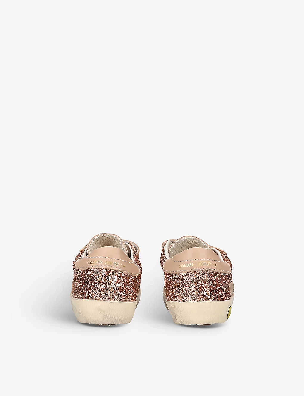 Golden Goose Old Skool Glitter Leather Trainers 6 Months-5 Years 4 Golden Goose Old Skool Glitter Leather Trainers 6 Months-5 Years - Image 4