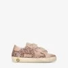 Golden Goose Old Skool Glitter Leather Trainers 6 Months-5 Years