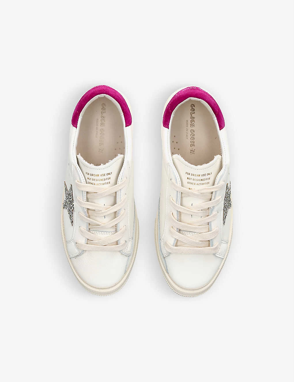 Golden Goose May Star Leather Trainers 6-9 Years 2 Golden Goose May Star Leather Trainers 6-9 Years - Image 2