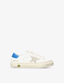 Golden Goose May School Leather Trainers 6-9 Years