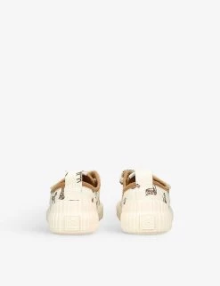 Liewood Kim Cheetah-print Cotton-canvas Trainers 3-7 Years -Kid Couture R04065859 CREAMCOMB ALT03