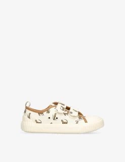 Liewood Kim Cheetah-print Cotton-canvas Trainers 3-7 Years