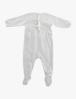 Pre-loved Dior Cotton Babygrow 9-12 Months -Kid Couture R04066530 WHITE ALT02