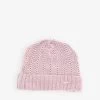 Pre-loved Dior Logo-plaque Knitted Woven Hat 2 Years